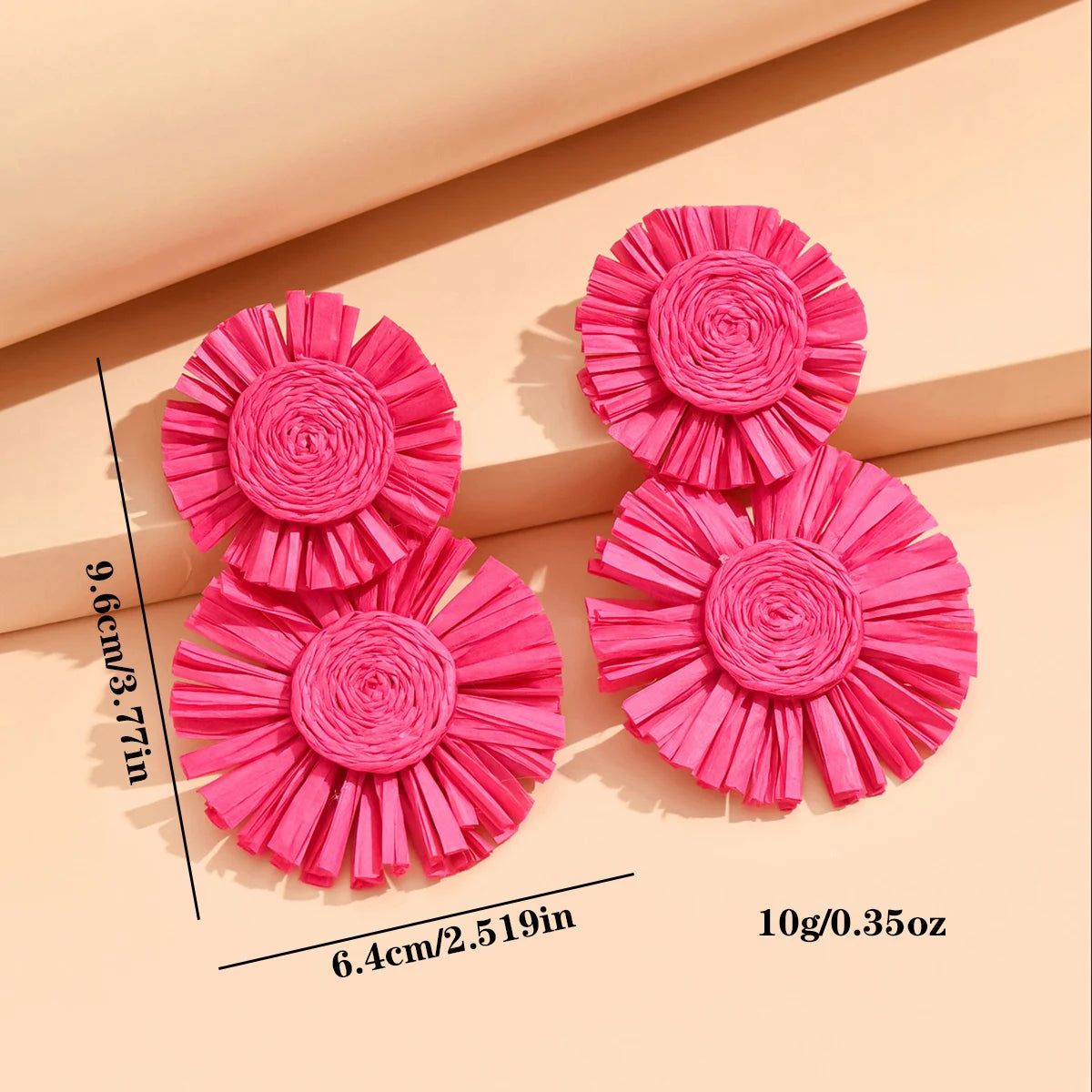 Bold Sunflower Earrings