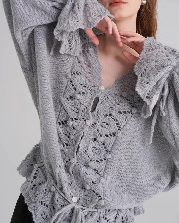 Ophelia Vintage Knit Cardigan