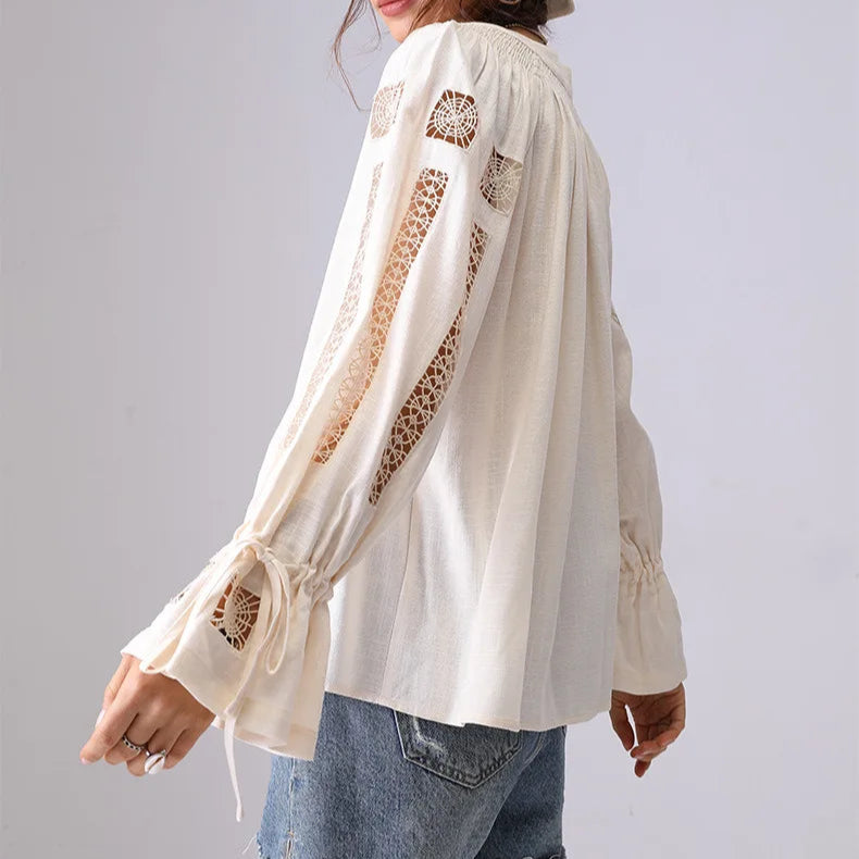 Solene Tassel Blouse