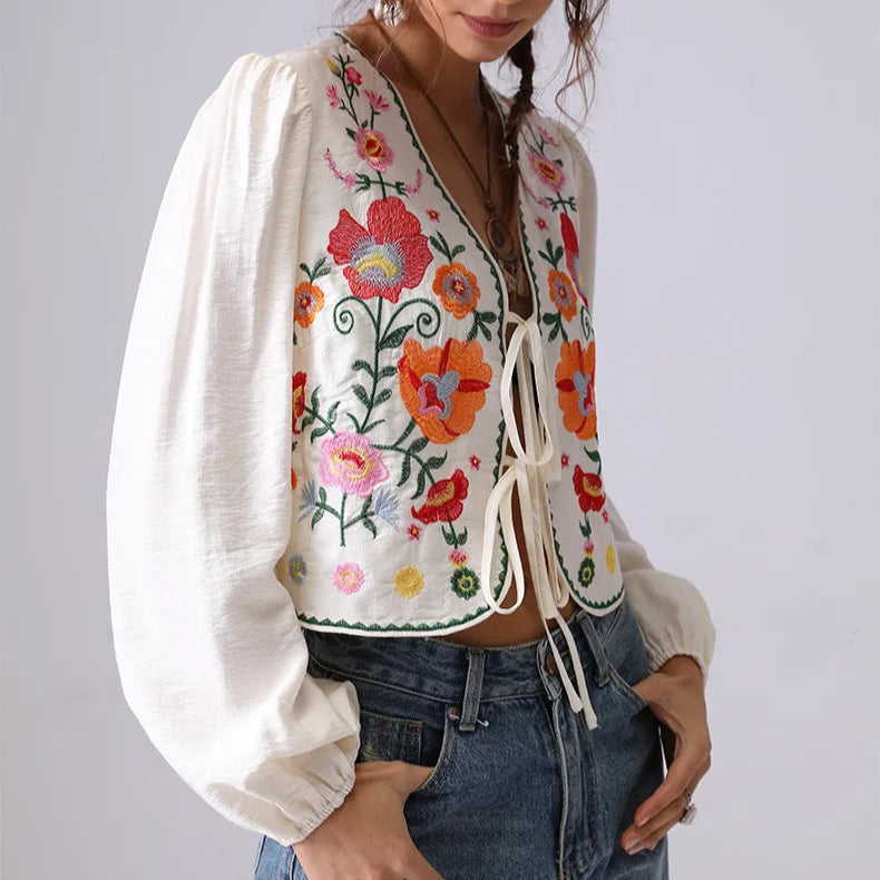 Liora Boho Bloom Blouse