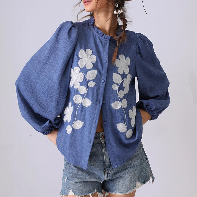 Camille Meadow Blouse