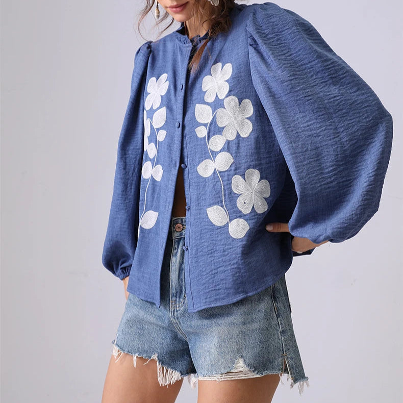 Camille Meadow Blouse