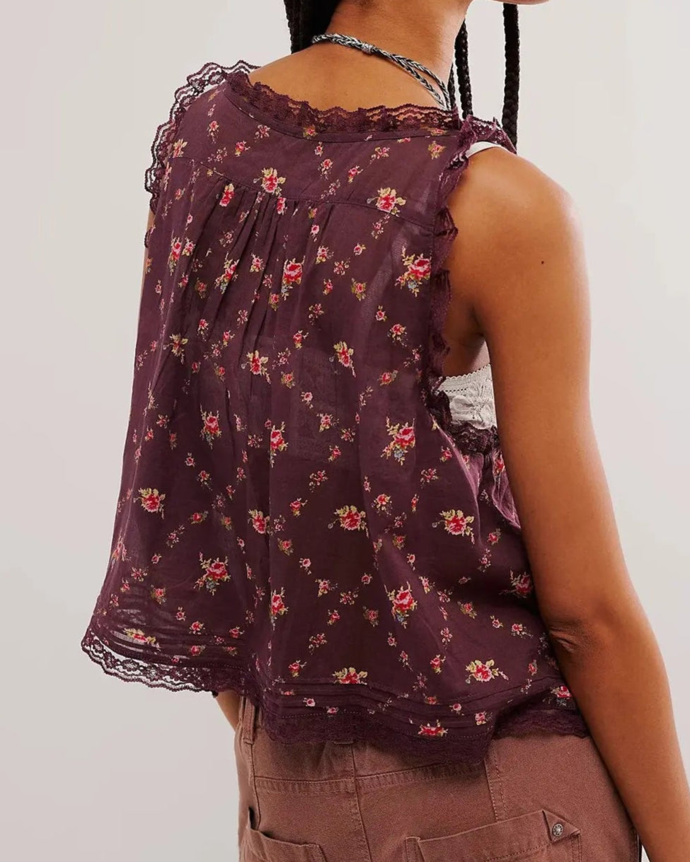 Lena Lace Tank