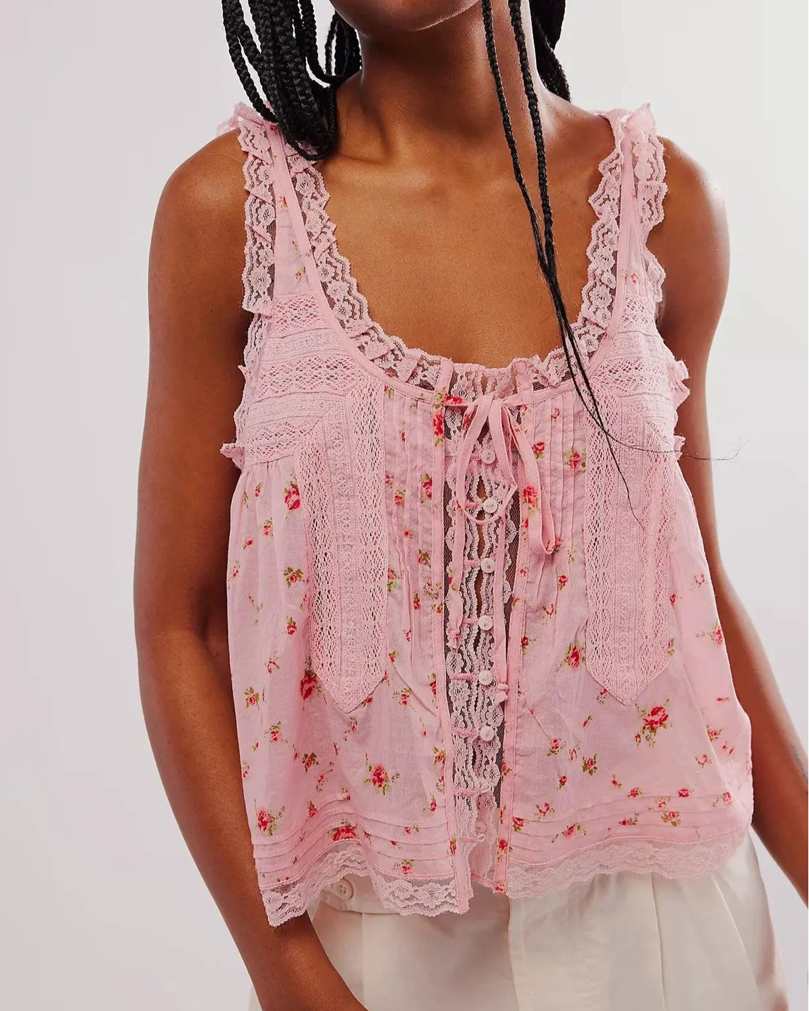 Lena Lace Tank