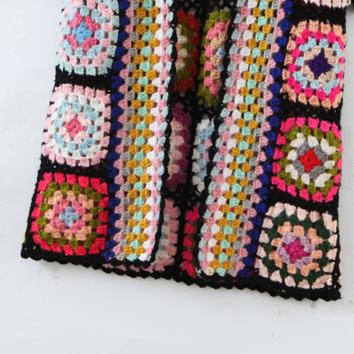 Sunset Patch Crochet Duster