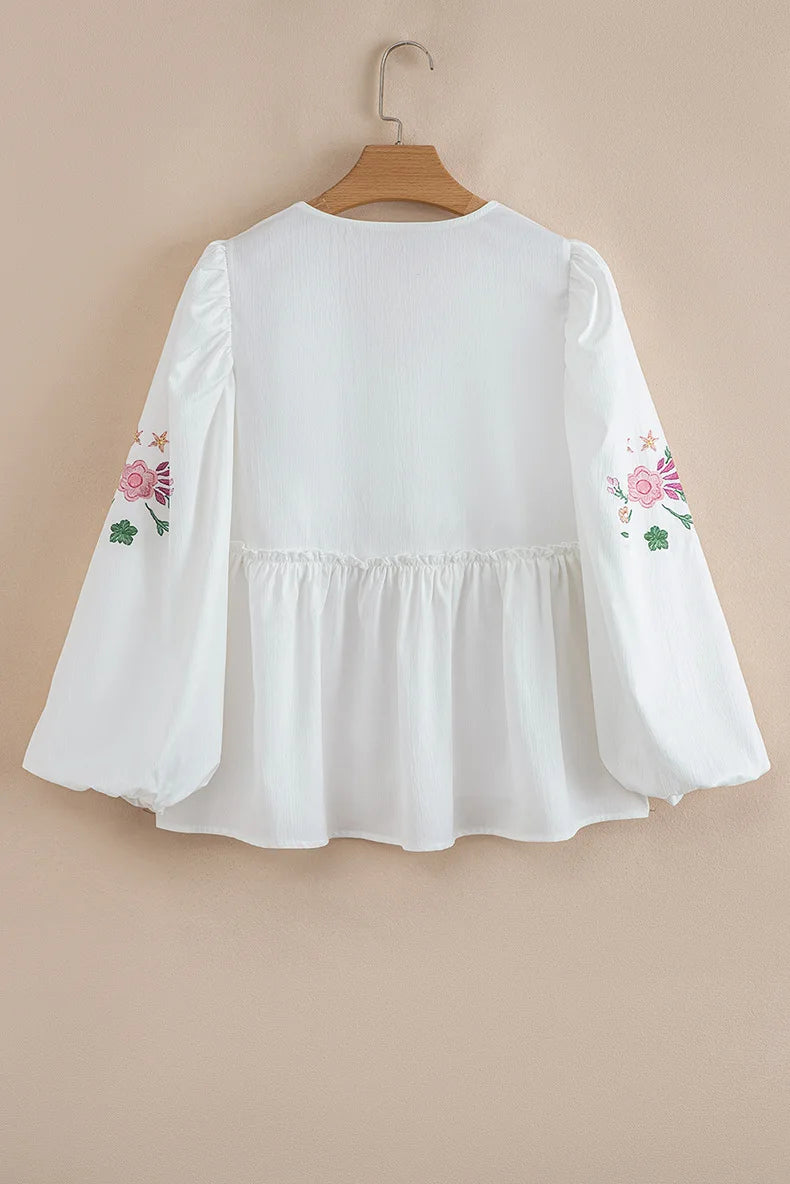 Liora Embroidered Blouse