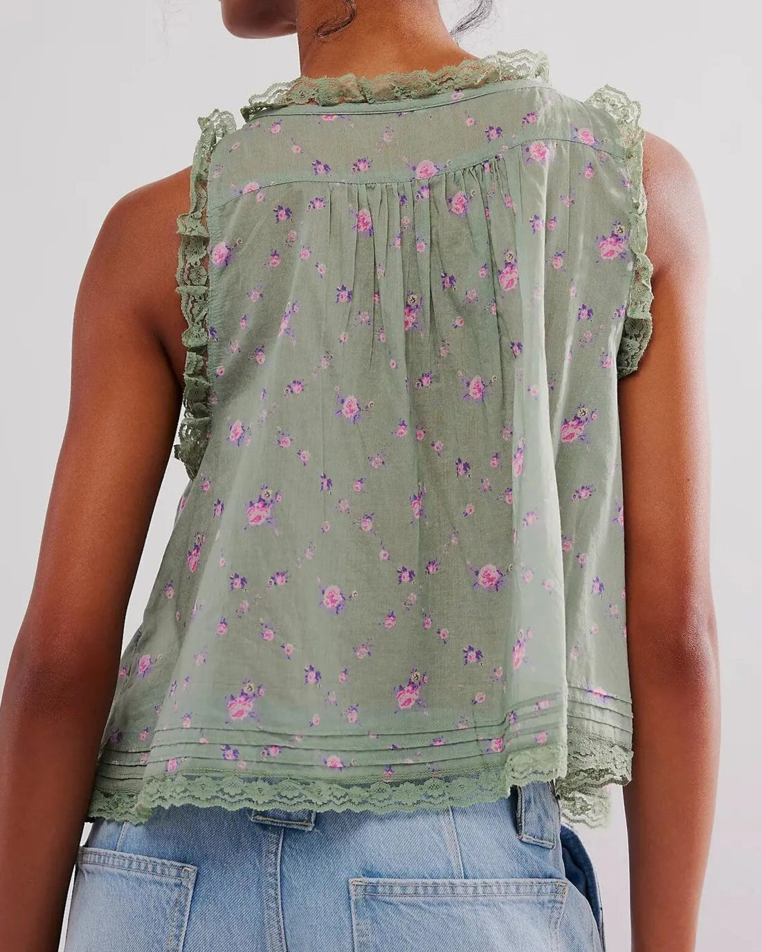 Lena Lace Tank