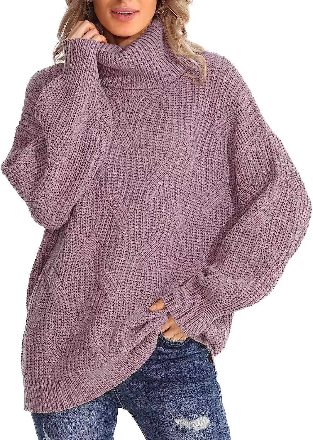 Moonweave Turtleneck Sweater