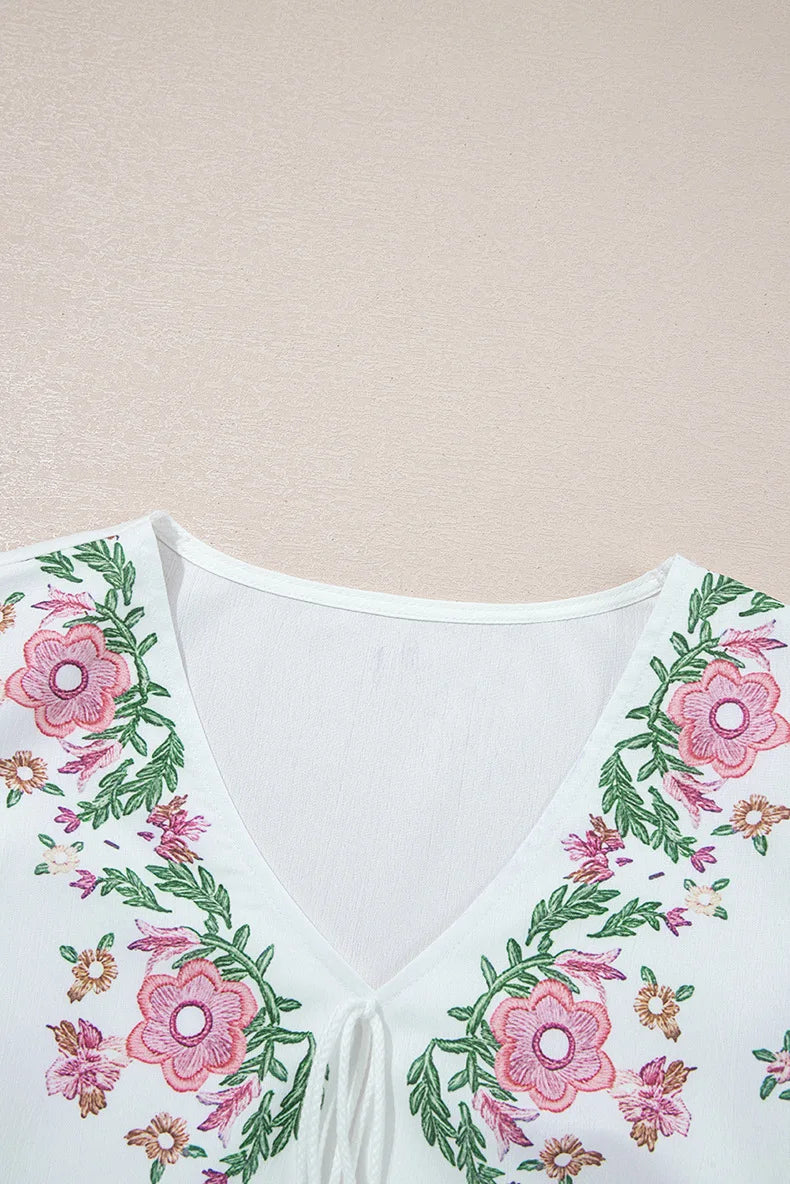 Liora Embroidered Blouse