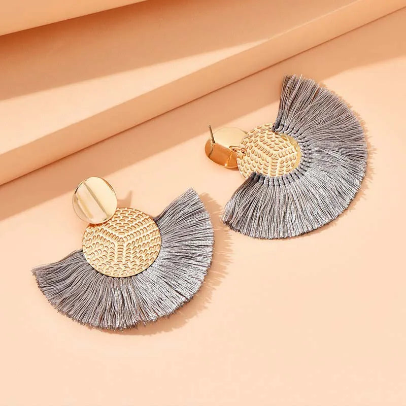 Soleil Tassel Earrings