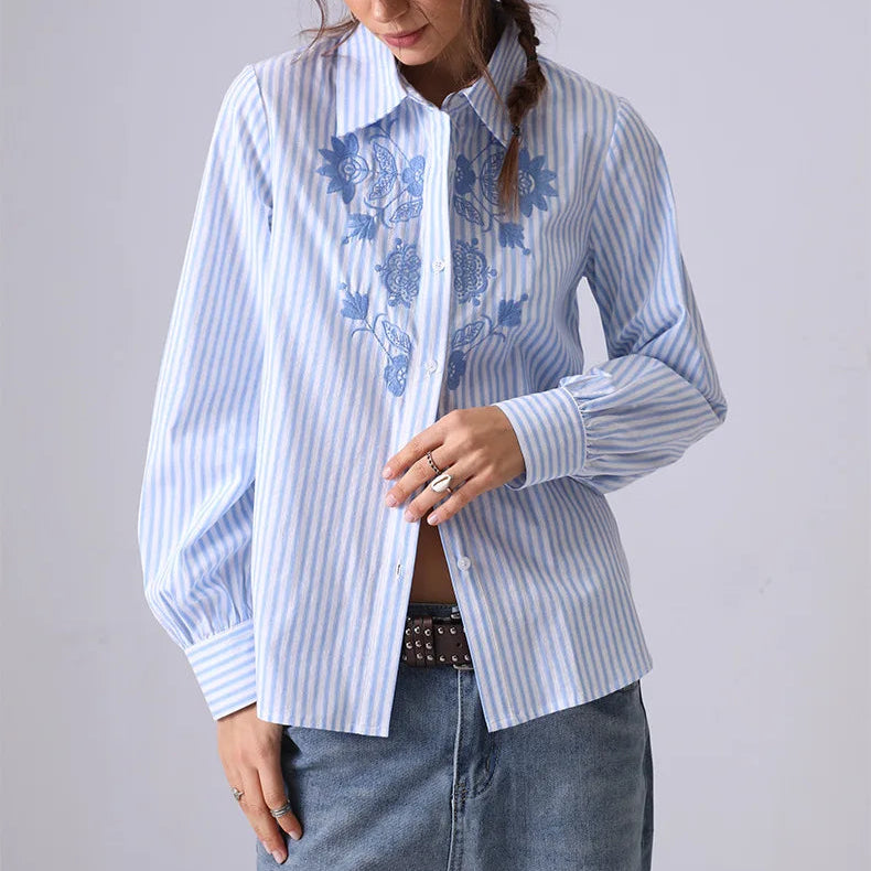 Serena Striped Shirt