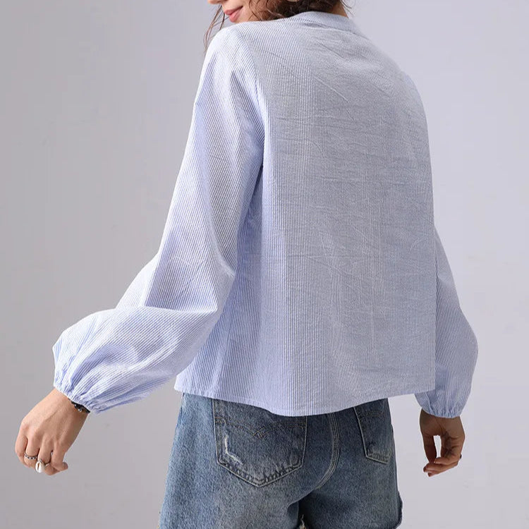 Isaline Striped Blouse