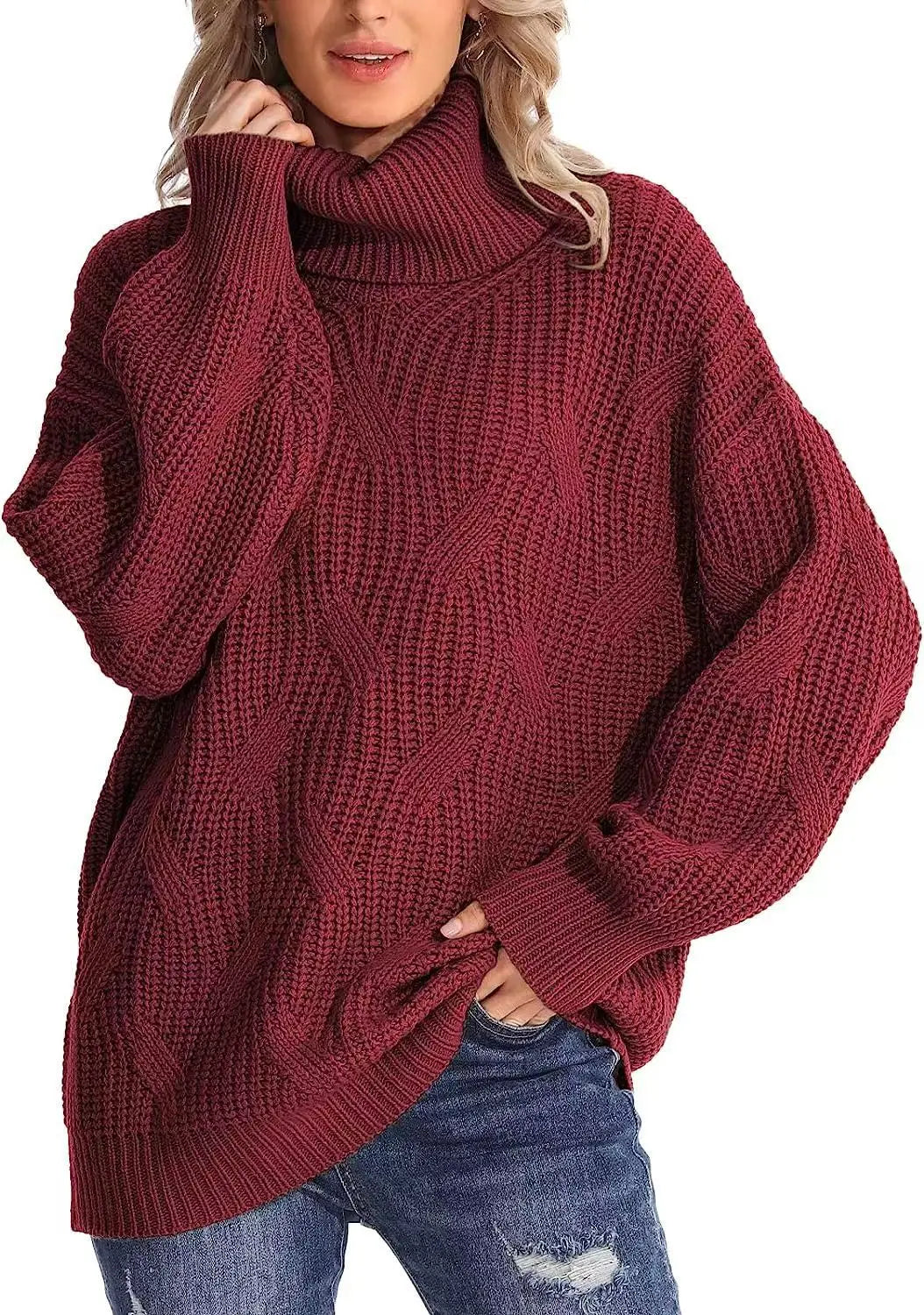 Moonweave Turtleneck Sweater