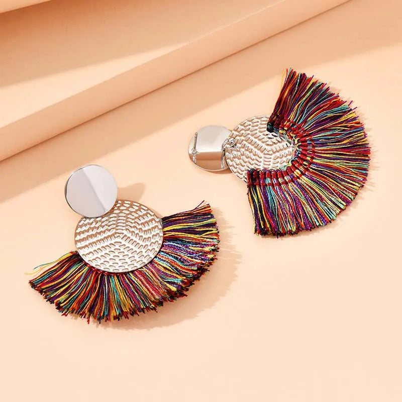 Soleil Tassel Earrings