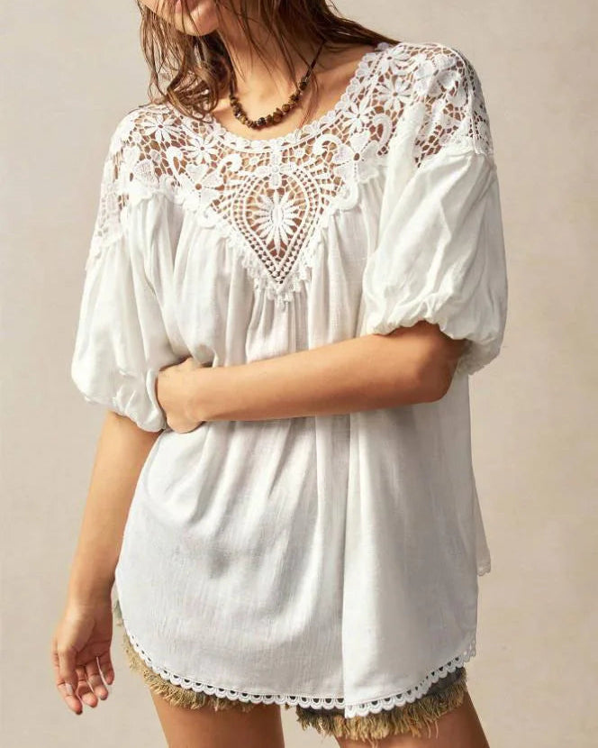Celestial Lace Blouse