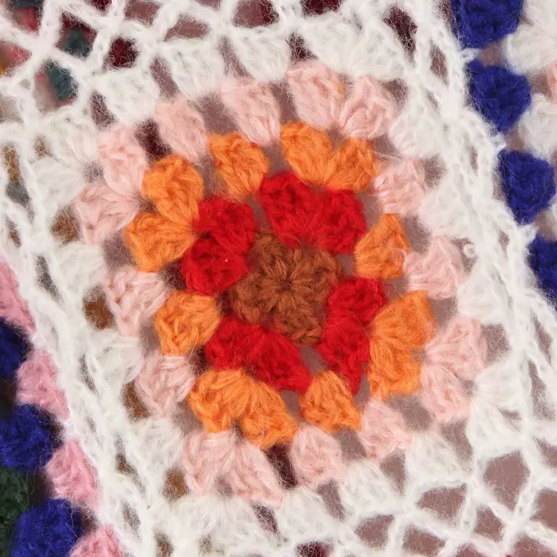 Sunset Patch Crochet Duster