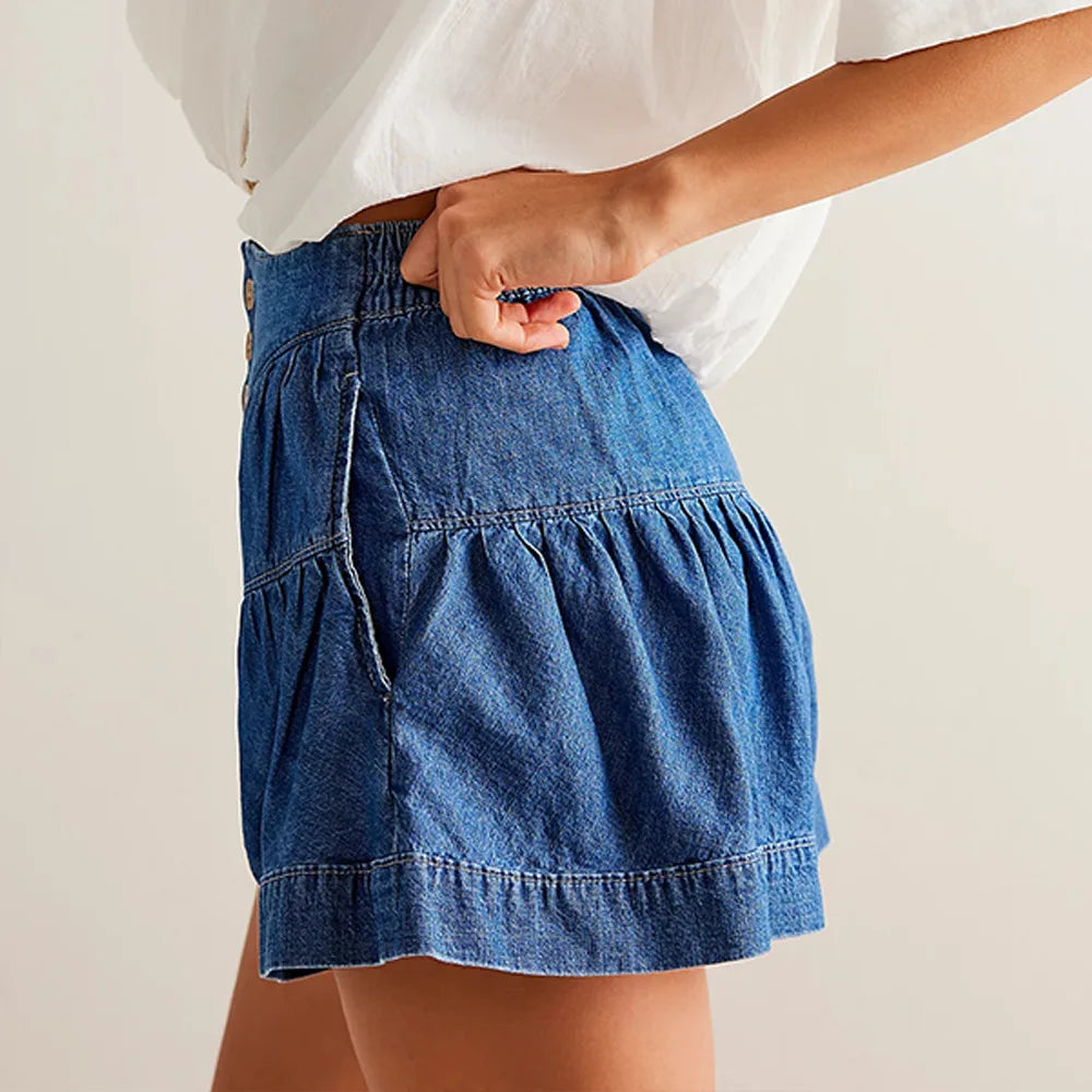 Solena Ruffle Shorts
