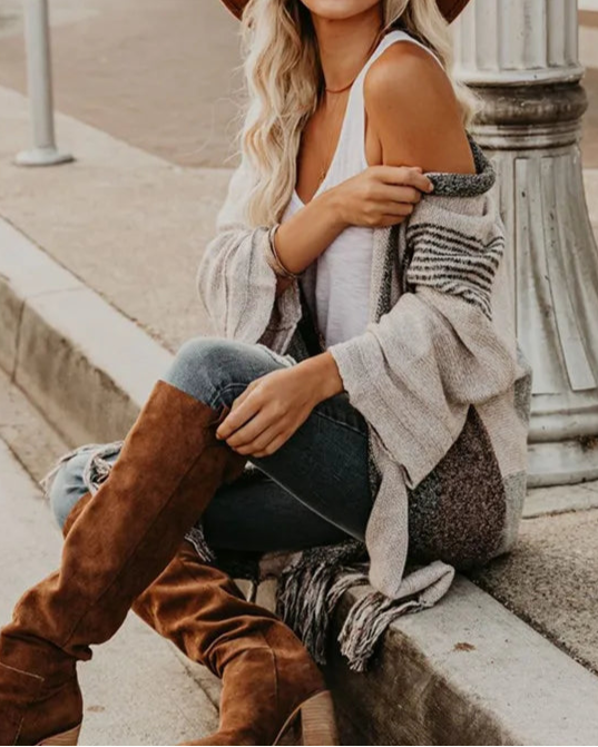 Willow Tassel Cardigan