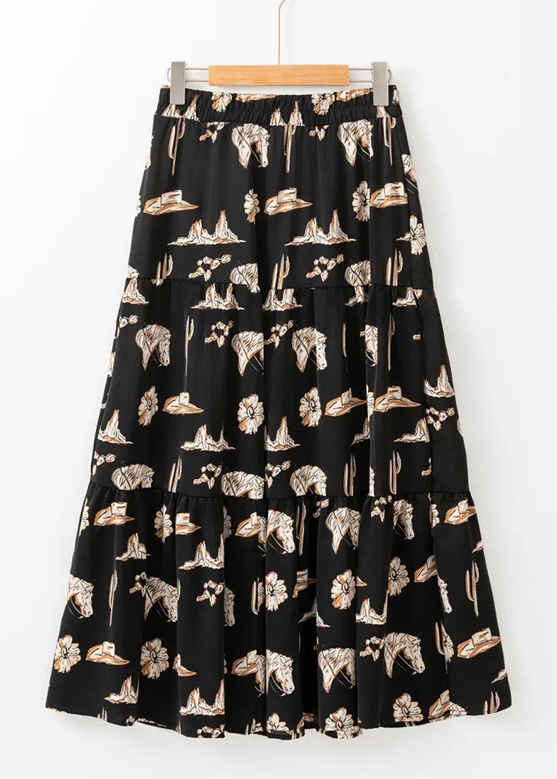 Wild Spirit Maxi Skirt