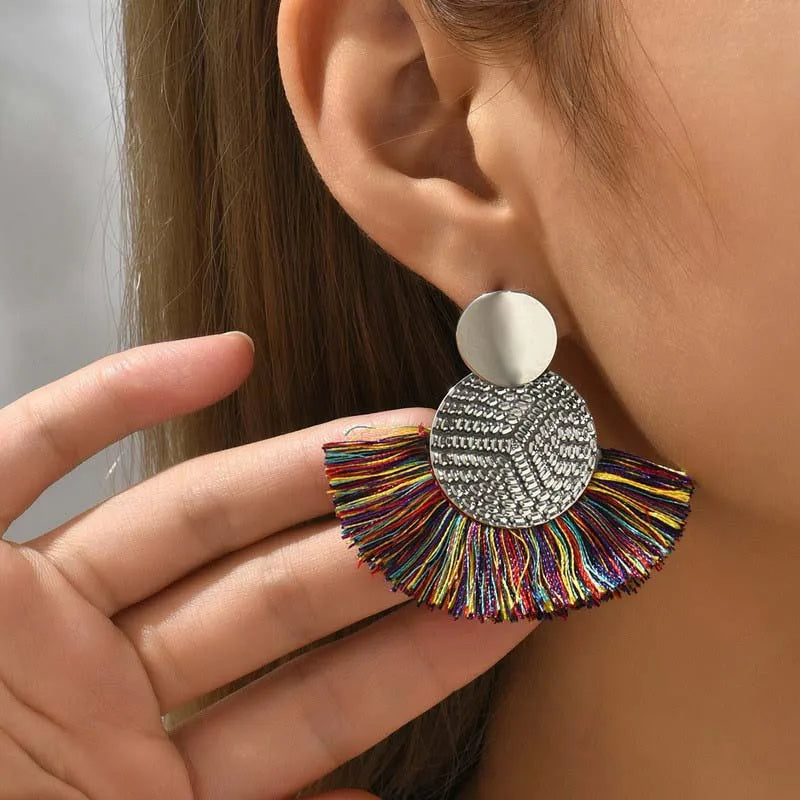 Soleil Tassel Earrings
