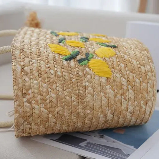 Boho Beach Embroidery Bag