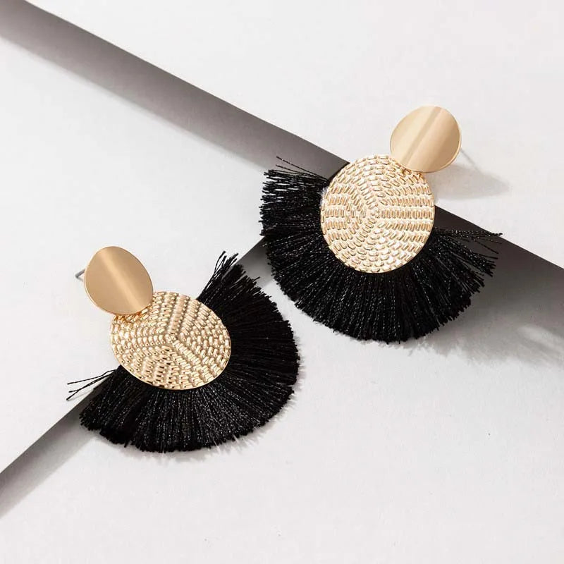 Soleil Tassel Earrings
