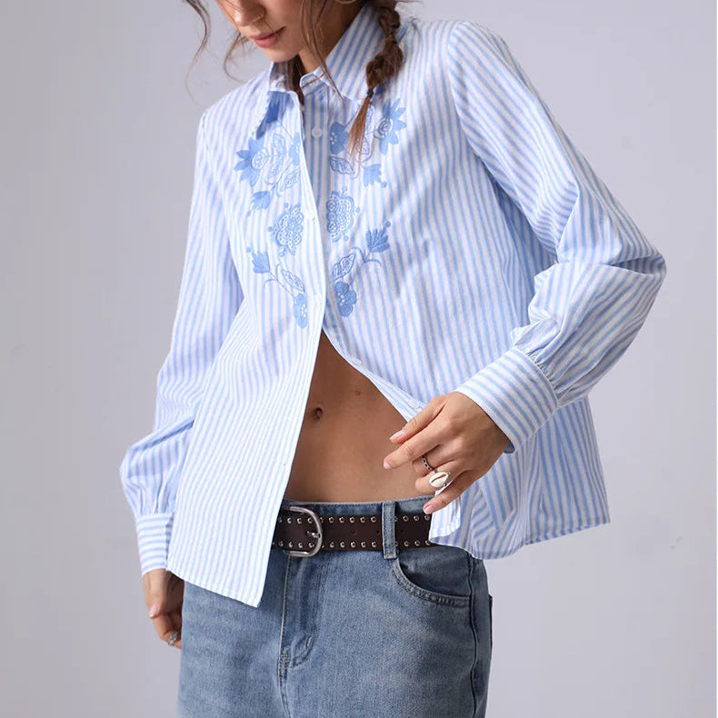Serena Striped Shirt