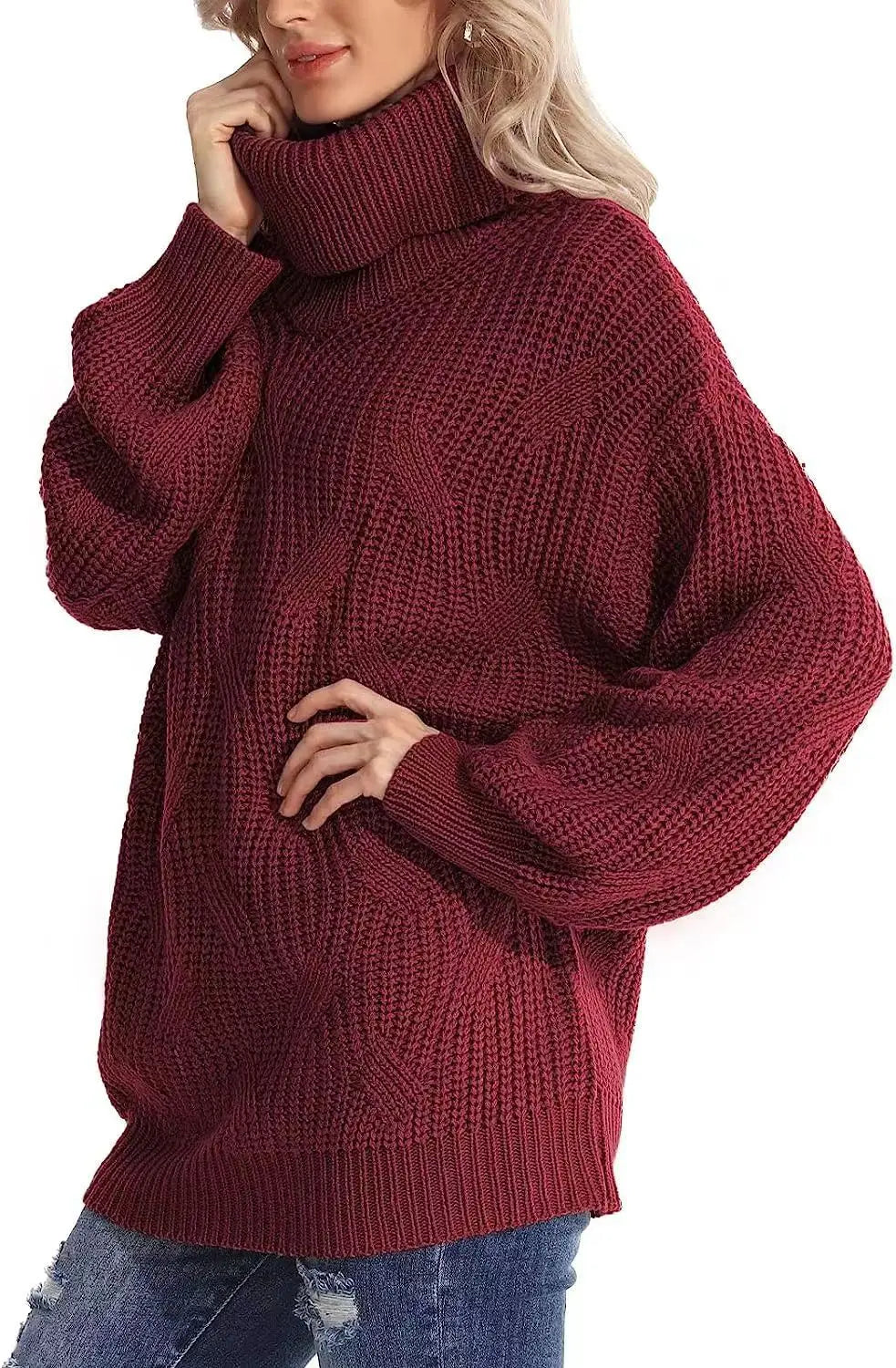 Moonweave Turtleneck Sweater