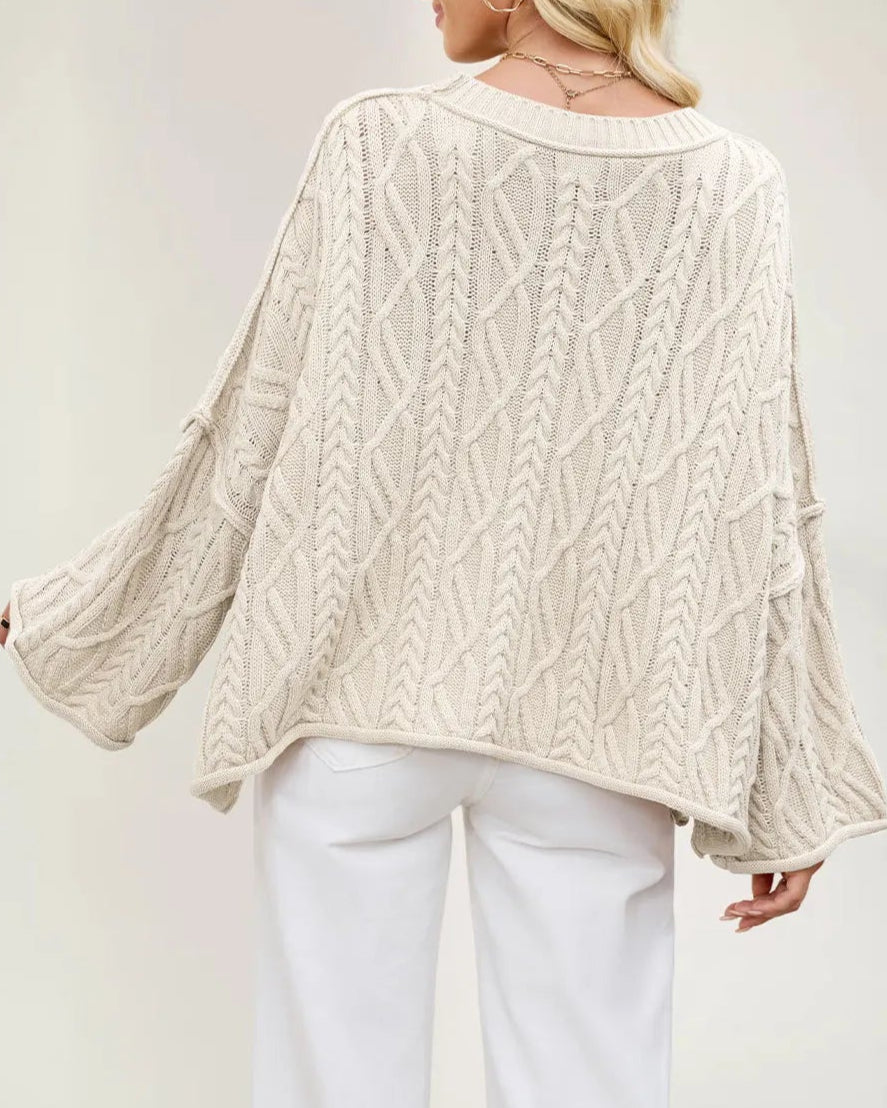 Solara Twist Sweater