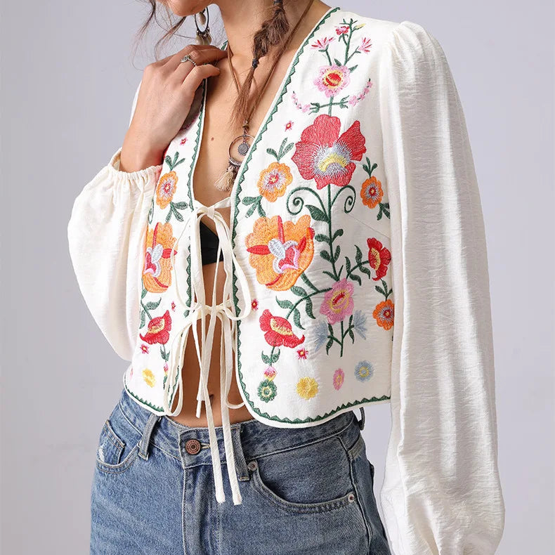 Liora Boho Bloom Blouse