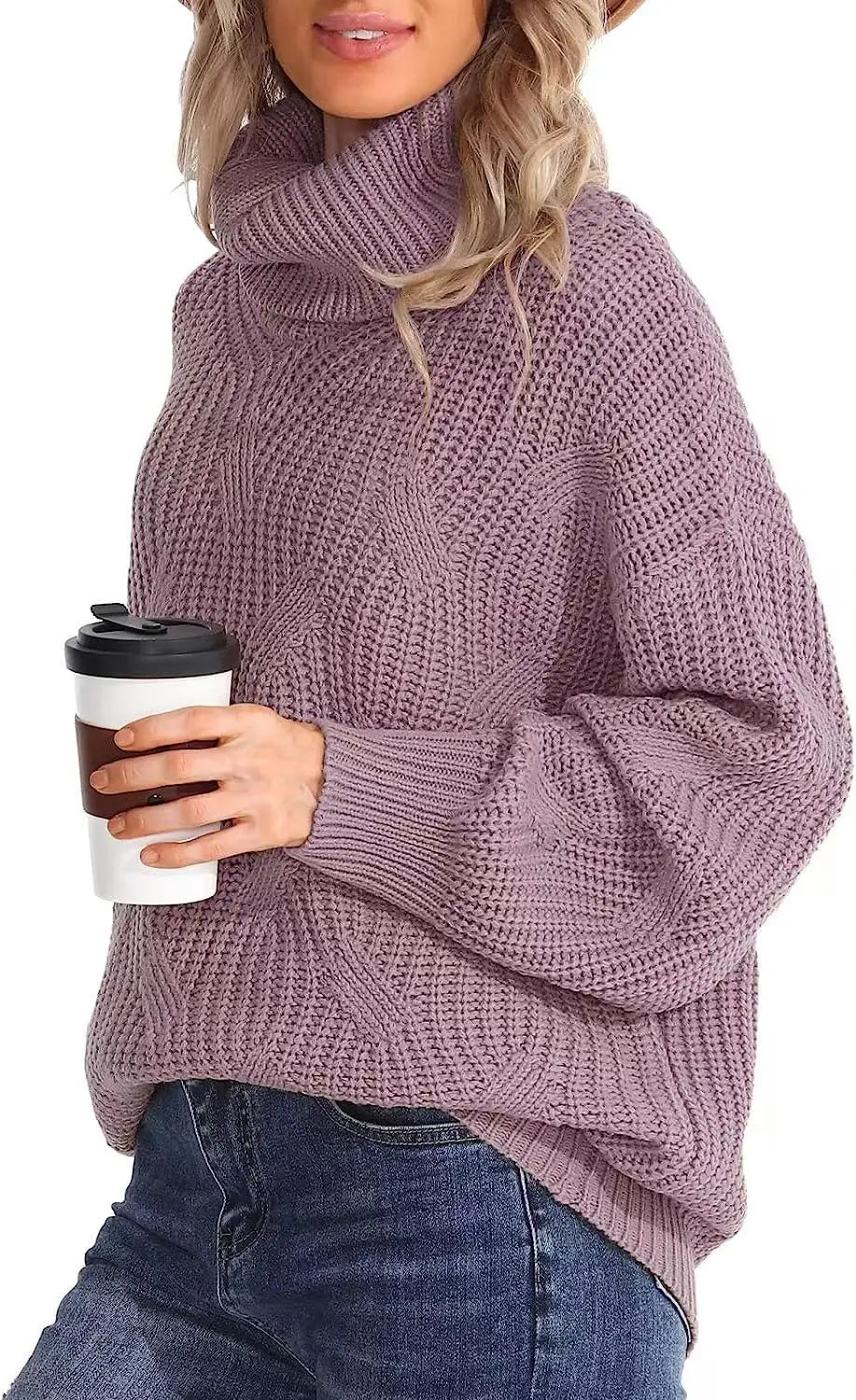 Moonweave Turtleneck Sweater