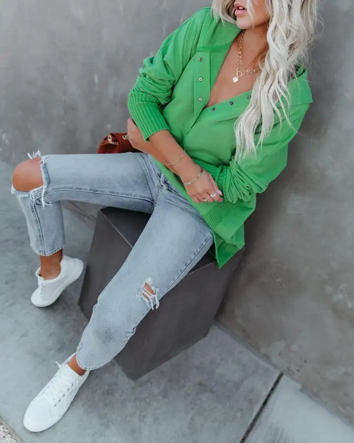 Clover Hoodie Sweater