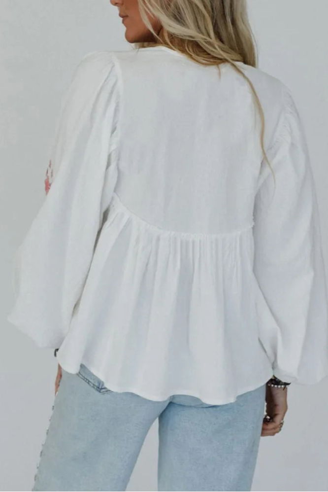 Liora Embroidered Blouse