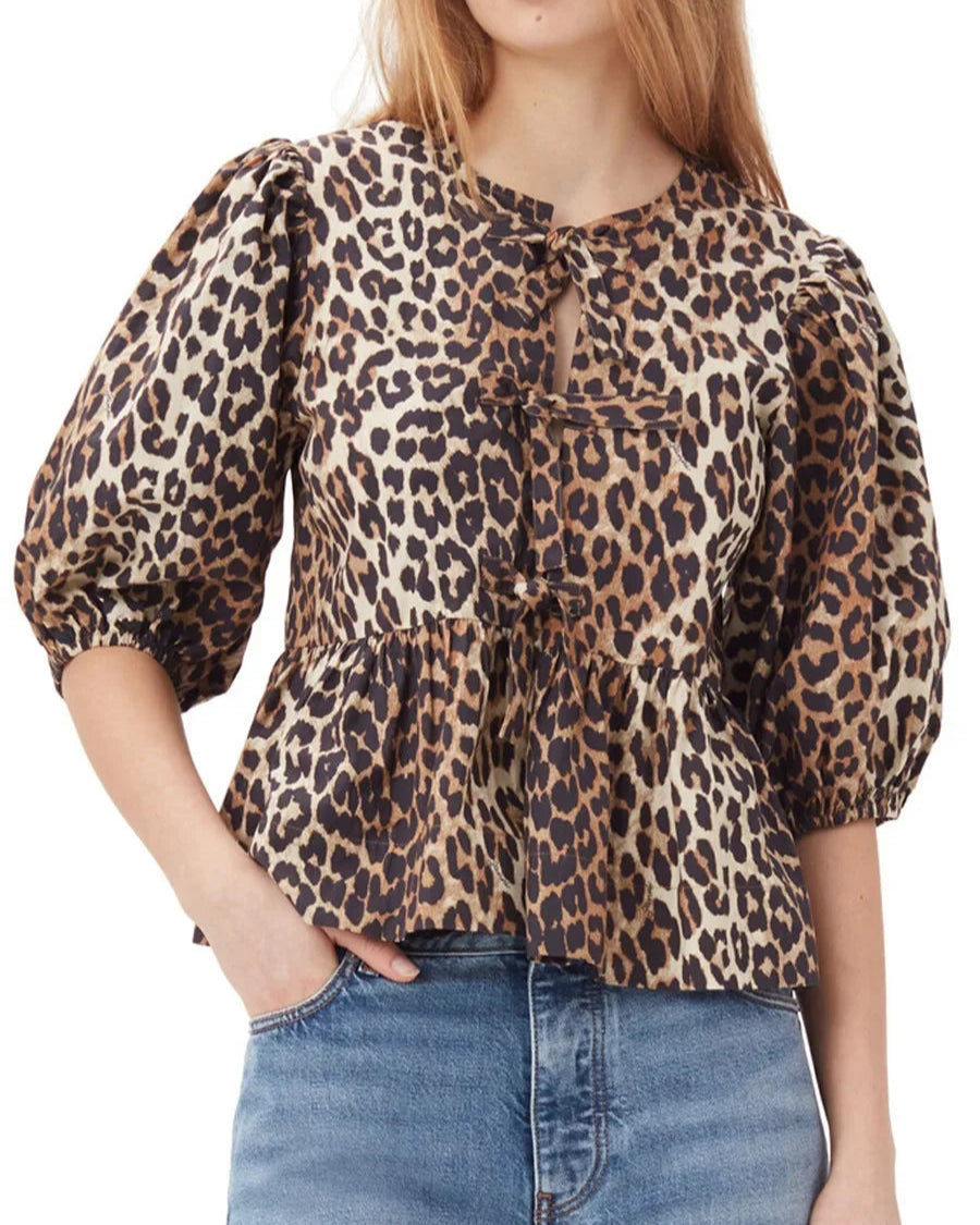 Luna Bow-Tie Blouse