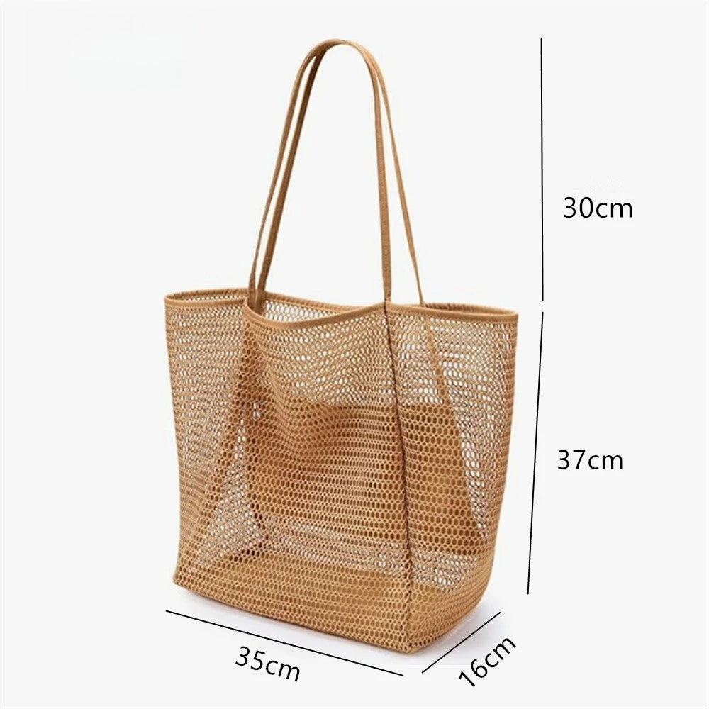 Boho Mesh Beach Bag