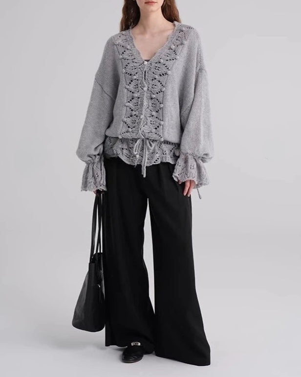 Ophelia Vintage Knit Cardigan