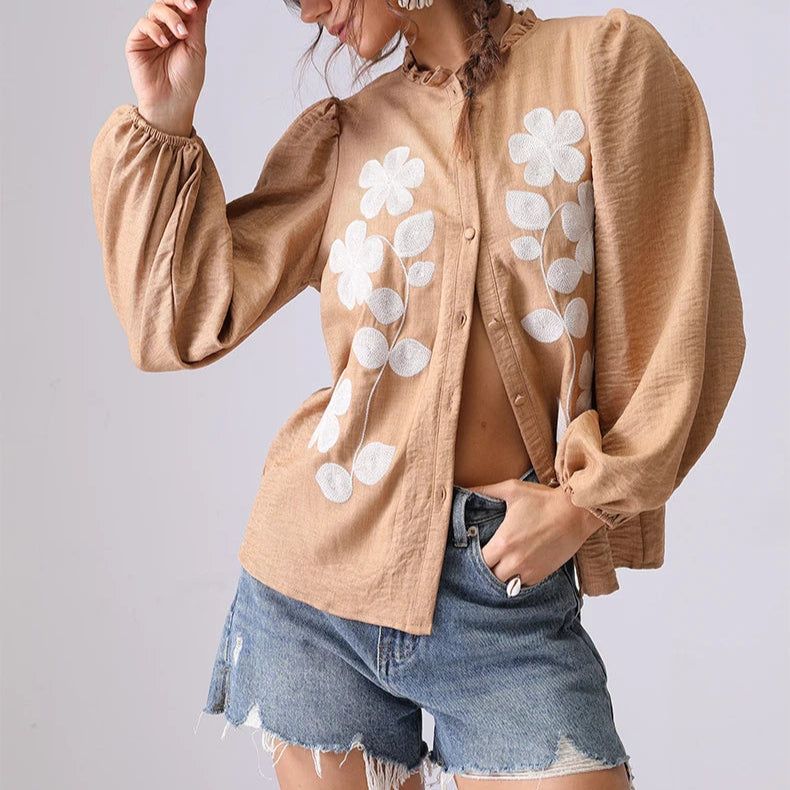Camille Meadow Blouse