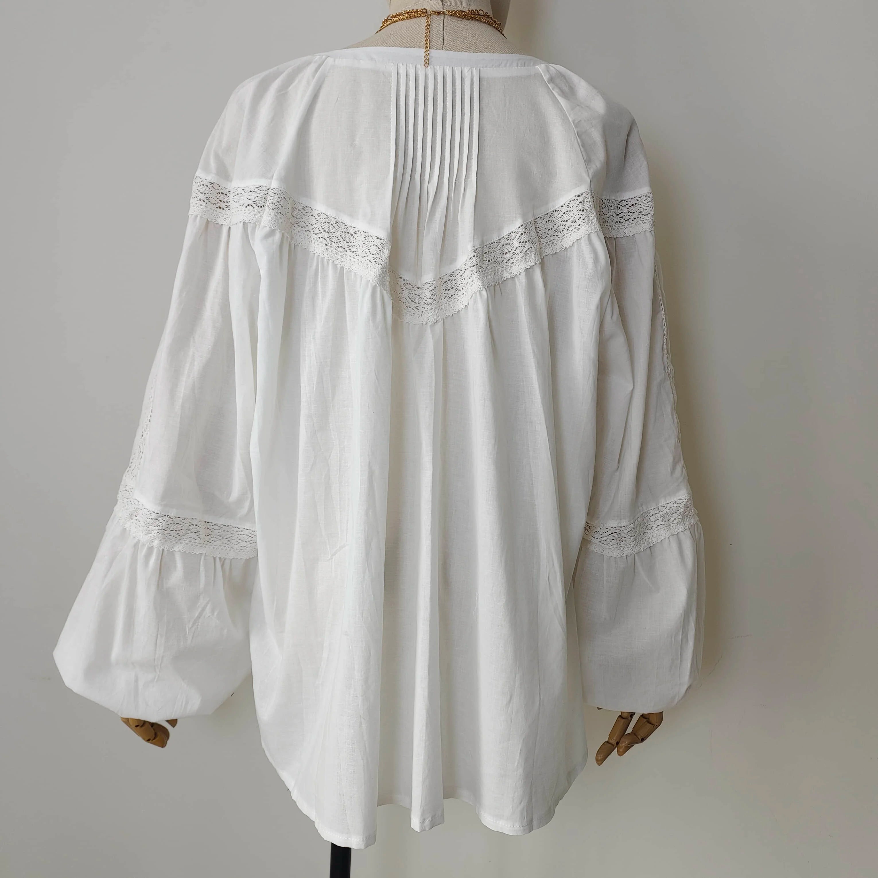 Boho Breeze Lace Blouse