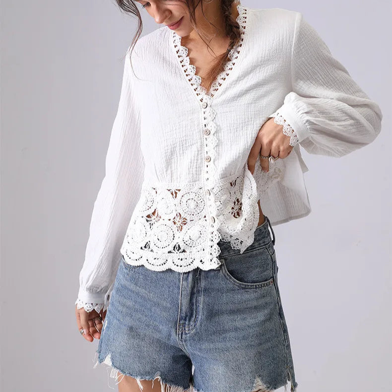 Eloise Lace Shirt