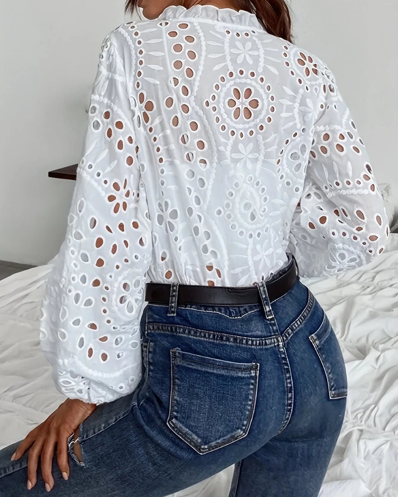 Alba Eyelet Blouse