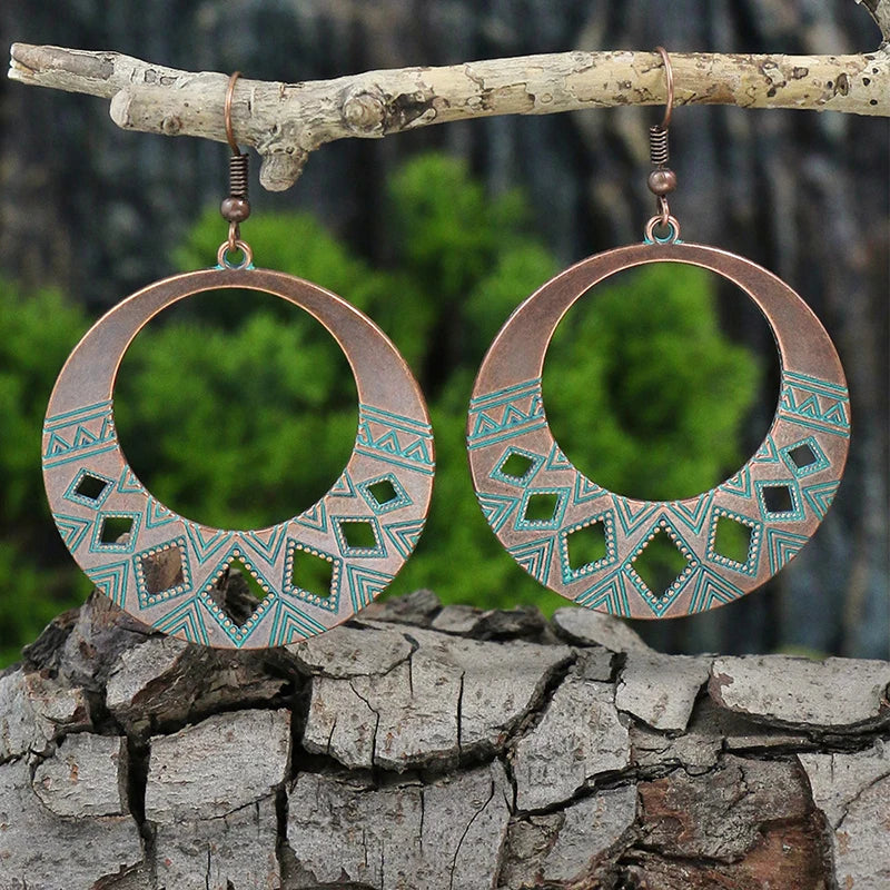 Retro Vintage Dangle Earrings