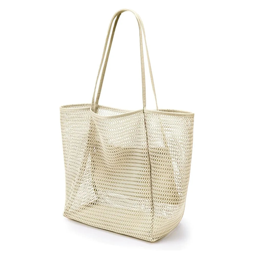 Boho Mesh Beach Bag