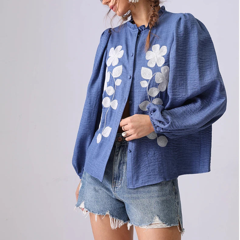 Camille Meadow Blouse
