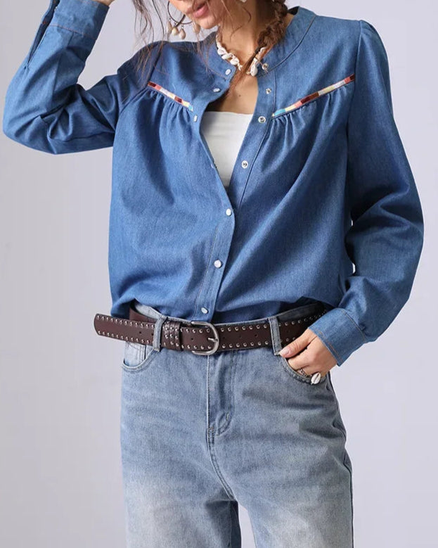 Sierra Patch Denim Shirt