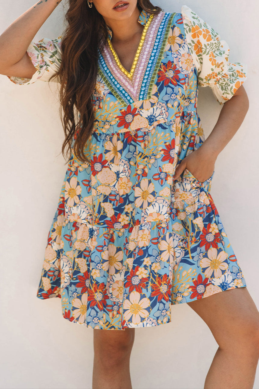 Lyra Patchwork Dress