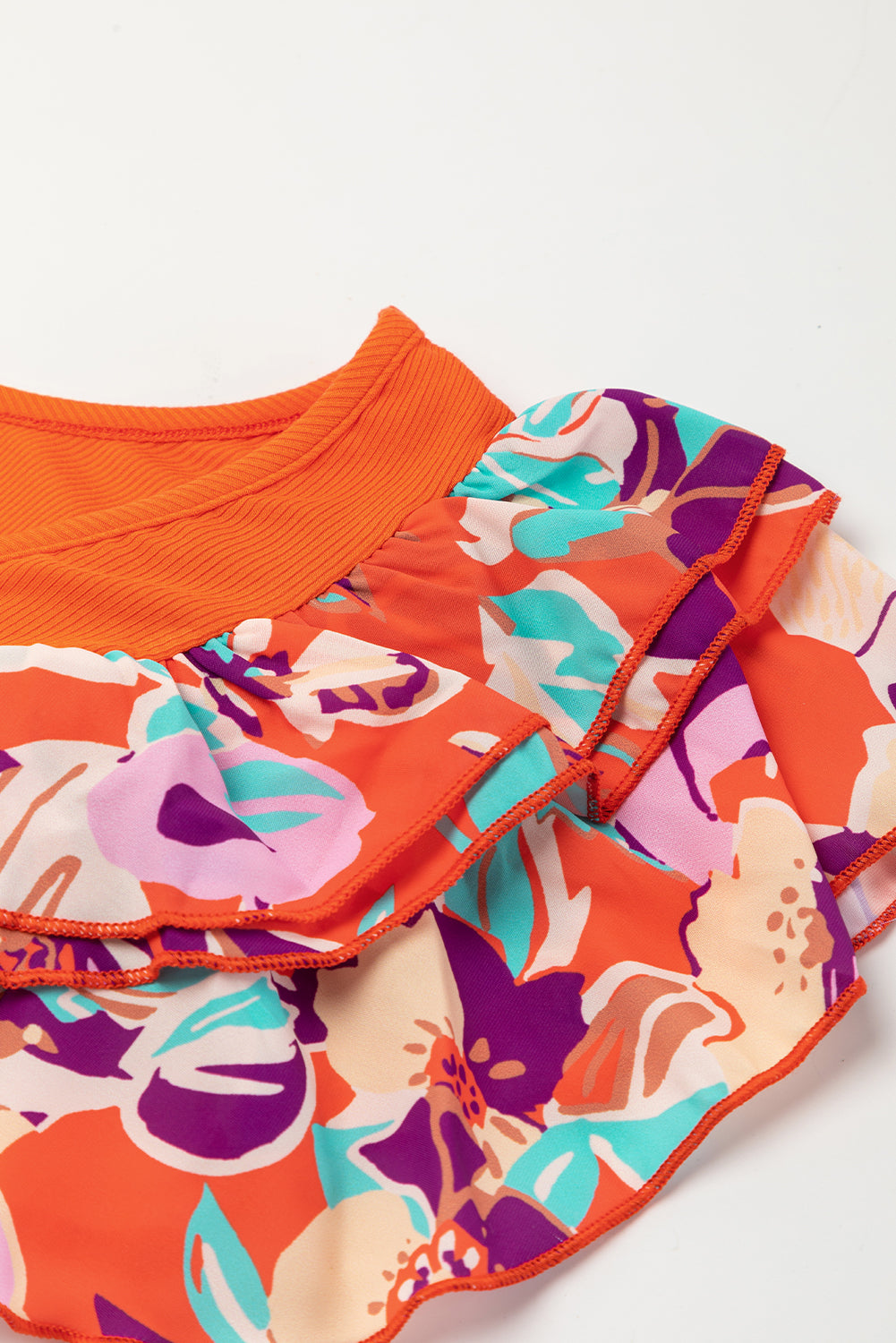 Saffron Ruffle Bodysuit