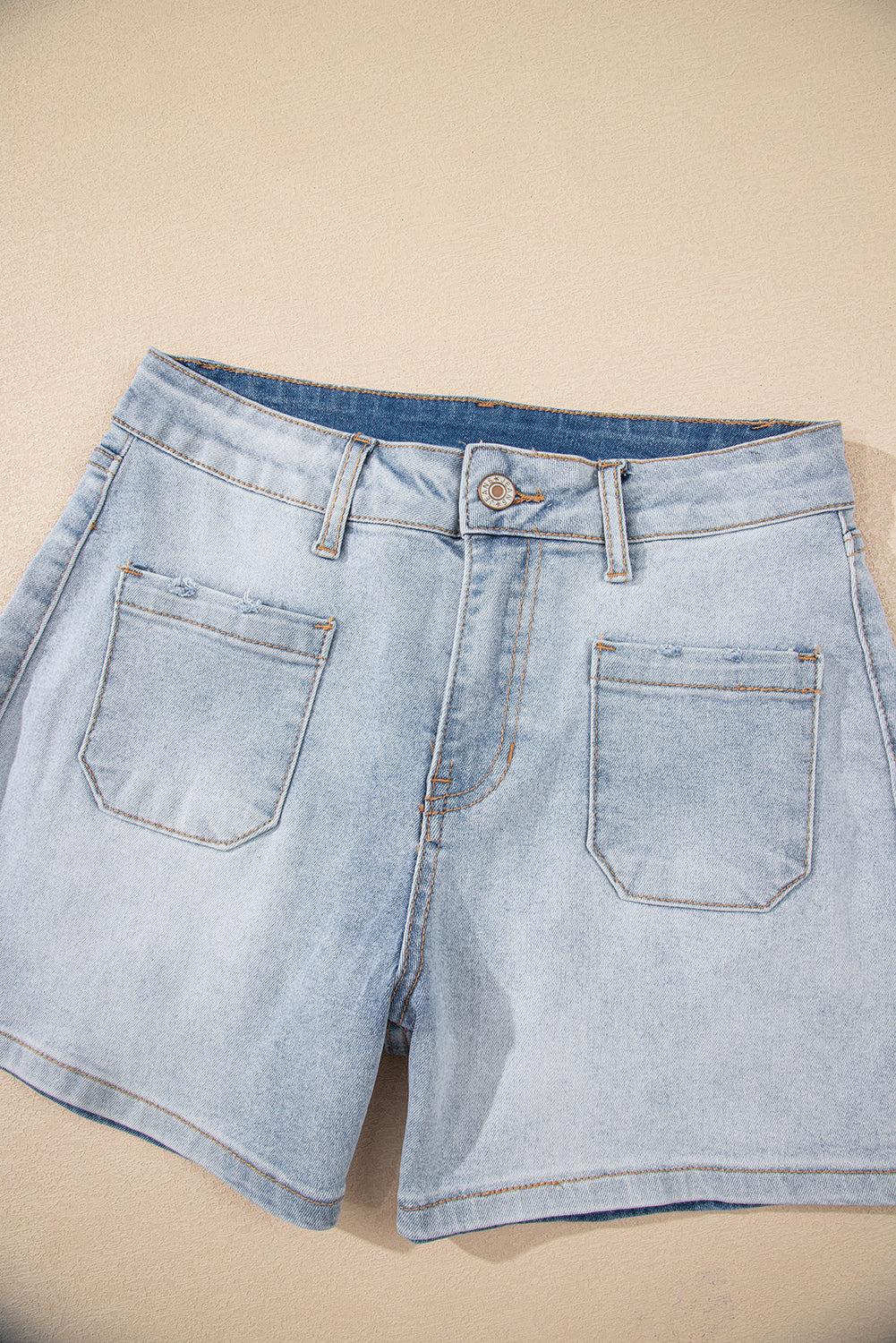Ayla Sky Denim Shorts
