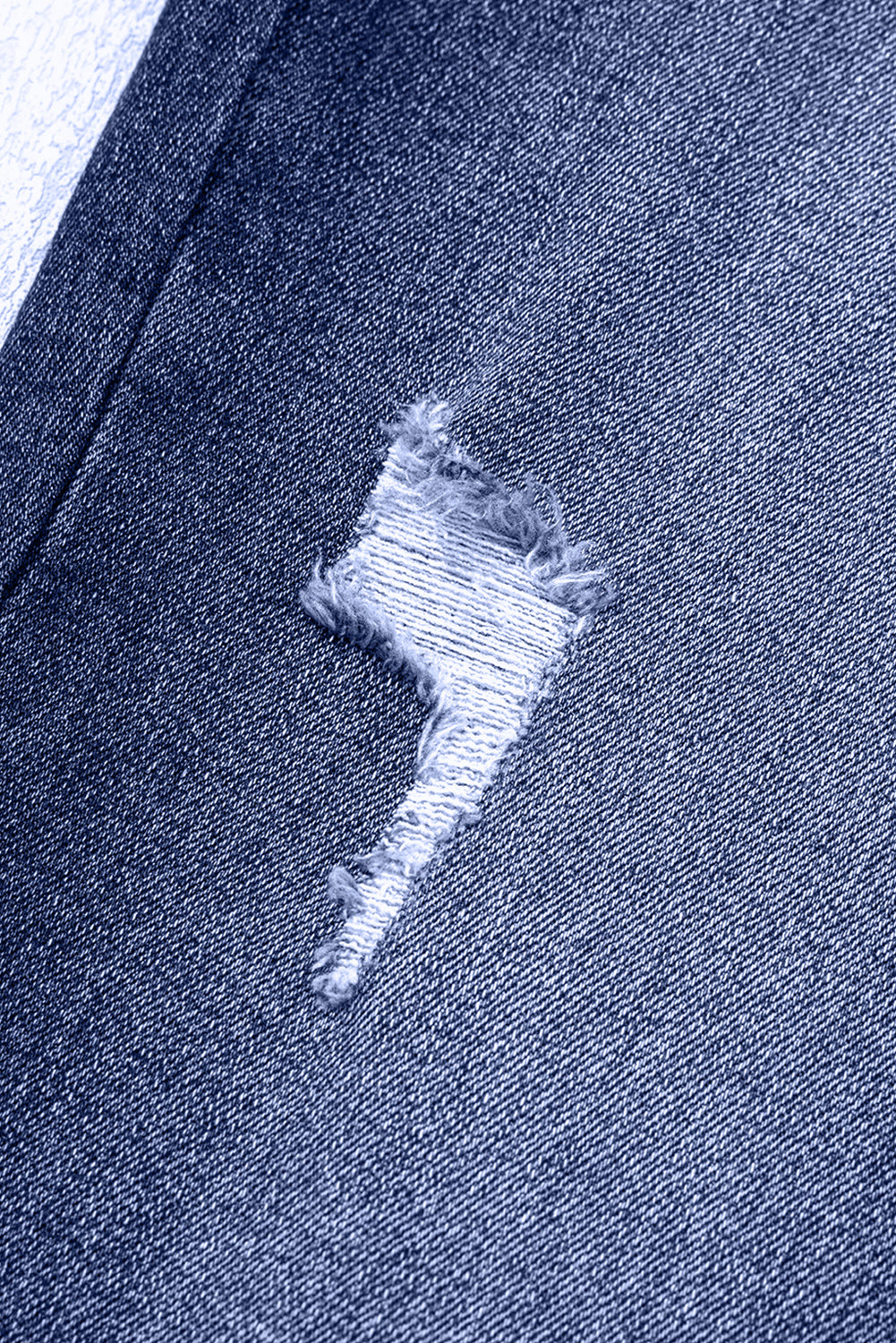 Teal Ridge Cuff Jeans