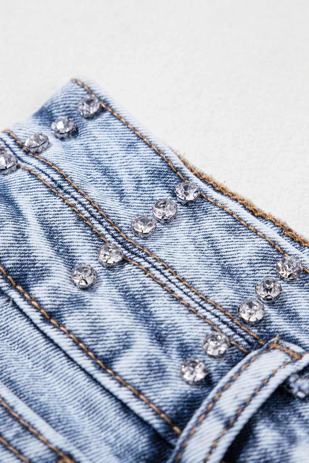 Stella Shine Denim Shorts