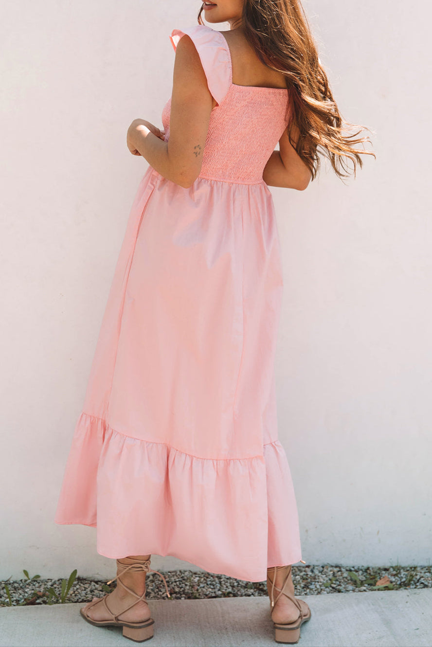 Evelina Ruffle Dress